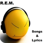 r.e.m. songs &amp; lyrics android application logo